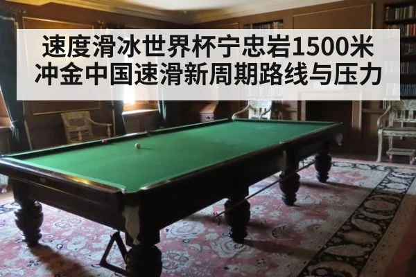 速度滑冰世界杯宁忠岩1500米冲金中国速滑新周期路线与压力